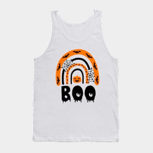 Creepy Boo Rainbow Tank Top